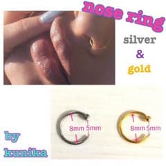 ☆★フェイク鼻ピアス★☆のサムネイル