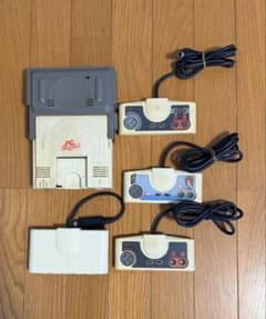 PCエンジン 本体 コントローラー3個 マルチタップ 天の声2 セット ジャンクのサムネイル