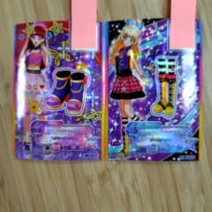 63】アイカツカード シューズ2枚セット - メルカリ