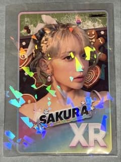 SAKURA XRカード LE SSERAFIM CRAZY HOT TOURのサムネイル