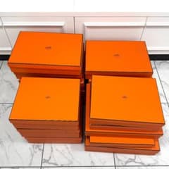 ⑨HERMES エルメス 空箱 17セット アパレル 服 - メルカリ