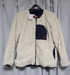 チャムス　フリース　リバーシブルブルゾン　ホワイトのサムネイル