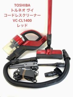 TOSHIBA トルネオV コードレス ブロアー VC-CL1400ーR - メルカリ