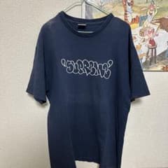 Supreme グラフィティロゴ Tシャツ L ネイビーのサムネイル