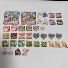 平成レトロ　お菓子　パロディ　フレークシール　うさぎ　かっぱのサムネイル