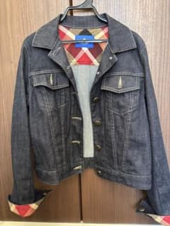 BLUE LABEL CRESTBRIDGEデニムジャケット 38サイズ BLUE LABEL クリストブリッジ新品タグ付きデニムジャケットGジャン38