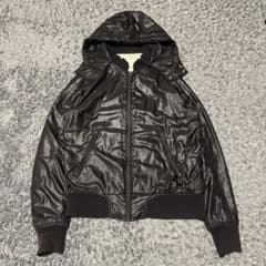 DIESEL フード付き 黒 中綿ダウンジャケット y2k グランジのサムネイル