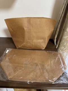 ★蝋引　ワックスペーパーバッグ　亀底袋
