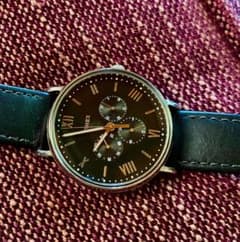 TIMEX タイメックス SR920SW クオーツ腕時計　トリプルカレンダー美品のサムネイル