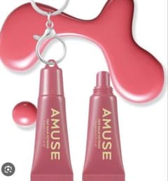 【新品未使用】amuse ティントバームキーリング/05 ローズミーのサムネイル