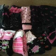 ゴスロリ♥︎ゆめかわいい♥︎セット➕2点新品激かわソックスのサムネイル