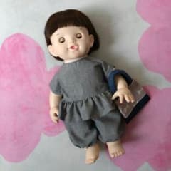 ぽぽちゃん 服 ハンドメイド トップス パンツ バッグ 3点セット
