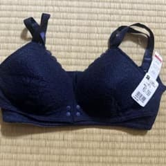西松屋 マタニティブラジャー ネイビー Lサイズのサムネイル