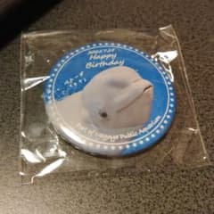 名古屋港水族館　期間限定　缶バッチ　未開封のサムネイル