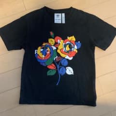 adidas originals RICH MNISI コラボ Tシャツ 花柄 - メルカリ
