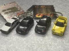 頭文字D キーホルダー 4台セットのサムネイル