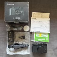 【美品】FUJIFILM X20 ブラック おまけ付（サムレスト等） 美品】FUJIFILM X20 ブラック おまけ付（サムレスト等） - メルカリ