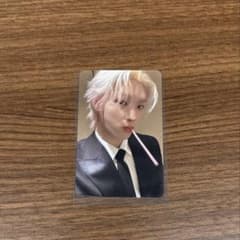 ATEEZ ミンギ カフェイベント ストローver. ラキドロ 特典トレカ