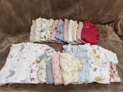 ベビー50-70 肌着お洋服など まとめ43点セットのサムネイル