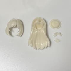 晩安大小姐 おやすみなさいお嬢様 未塗装ヘアパーツ 蜜桃乌龙/ピーチウーロンのサムネイル