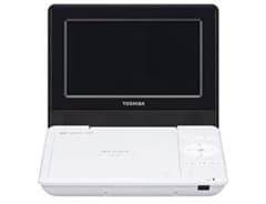 新品東芝REGZA ポータブルDVDプレーヤーSD-P710SW - メルカリ