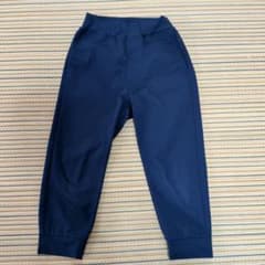 ユニクロ　アクティブジョガーパンツ ネイビー 110cmのサムネイル