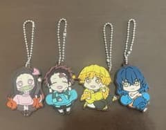 鬼滅の刃 アクリルストラップ 4個セットのサムネイル