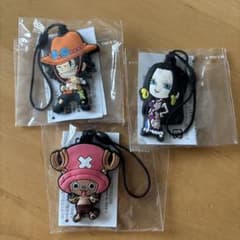 ワンピース ストラップ付マスコット 3種セットのサムネイル