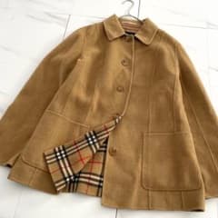 バーバリーロンドン ステンカラーコート ノバチェック ダブルフェイス 