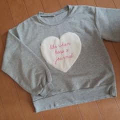 トレーナー 160cm グレー 子供服のサムネイル