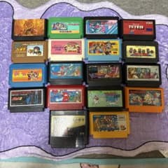 ファミコン ソフト 18本セット まとめ売りのサムネイル