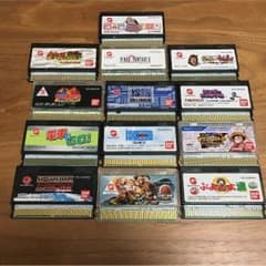 ワンダースワンソフト 13本セットのサムネイル
