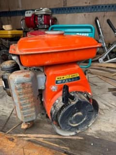 福岡県みやま市】ガソリンエンジン クボタ GS280-GT 最大7.5馬力汎用