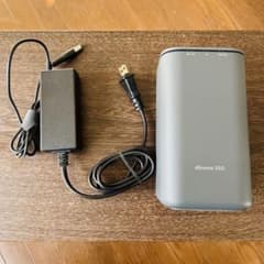 NTTドコモ SHARP home 5G HR01 ダークグレーのサムネイル