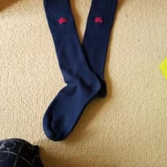 バーバリー☆子供ソックス☆紺色のサムネイル