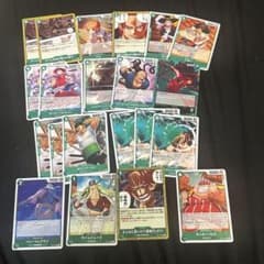 ワンピースカード 最強の戦士 赤髪海賊団 デッキパーツ 緑シャンクス