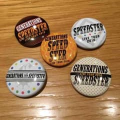 GENERATIONS ロゴ缶バッチセットのサムネイル