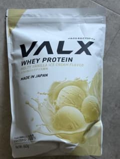 VALX ホエイプロテイン とろけるバニラアイス風味 840g ×2のサムネイル