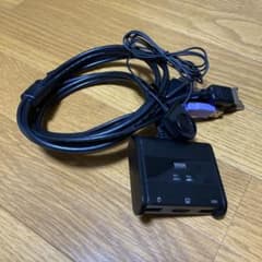 HDMI対応手元スイッチ付きパソコン自動切替器(2:1) SW-KVM2WHUのサムネイル