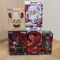 ワンピース フィギュア まとめ売り 5点セット ニカ ボニー シャンクス