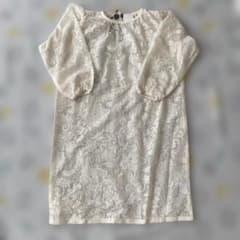 ベ*！様 【新品】しまむら　soft cheese ニコ　レースワンピース