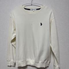 U.S. POLO ASSN. スウェット ホワイト Mのサムネイル
