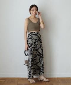 TODAYFUL フラワージョーゼットスカートのサムネイル