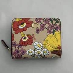 COACH コーチ CJ372 フローラル プリント 二つ折り財布 花柄 - メルカリ