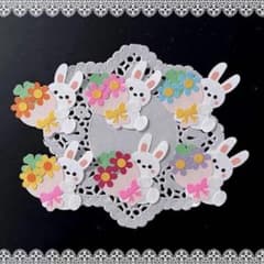 ◇クラフトパンチ◇ ペーパークラフト◇ミニ壁面◇アルバム◇花束