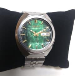 超希少 SEIKO アドバン グリーンカラー グラーデーション 自動巻 稼働 