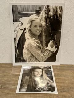大草原の小さな家 メリッサ・スー・アンダーソン ブロマイド 2枚 昭和レトロ