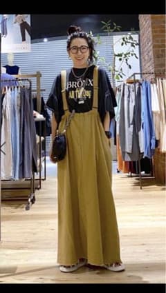 ☆ニコアンド スタッフプロデュース2WAYジャンパースカート - メルカリ