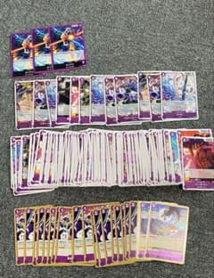 壺*ん様 ワンピースカードゲーム 世界最強の戦士　紫　ノーマル　R まとめ売りのサムネイル