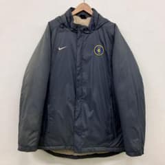 ナイキ　ベンチコート インテルミラノ　PIRELLI　フリース　紺　M　286 00s NIKE インテルミラノ ベンチコート ネイビー フェード ブローク